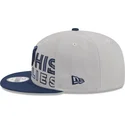 gra-och-marinbla-snapback-platt-keps-9fifty-draft-edition-2023-av-memphis-grizzlies-nba-fran-new-era