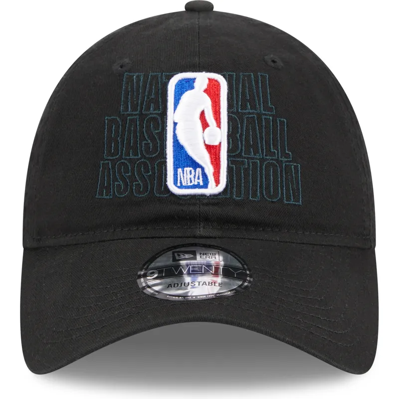 svart-bojd-justerbar-keps-9twenty-draft-edition-2023-fran-nba-av-new-era