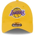 kepsar-curva-gul-justerbart-band-9twenty-draft-edition-2023-fran-los-angeles-lakers-nba-av-new-era