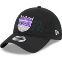 kepsar-curva-svart-justerbart-band-9twenty-draft-edition-2023-fran-sacramento-kings-nba-av-new-era