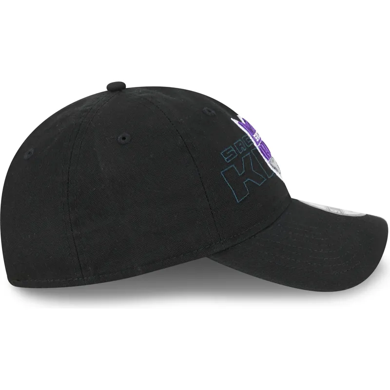 kepsar-curva-svart-justerbart-band-9twenty-draft-edition-2023-fran-sacramento-kings-nba-av-new-era