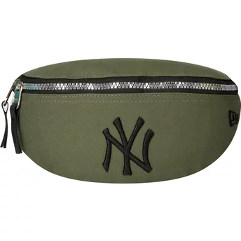 Grön midjeväska med svart logo Mini från New York Yankees MLB av New Era