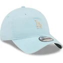 justerbar-ljusbla-9twenty-mini-logo-los-angeles-dodgers-mlb-keps-fran-new-era
