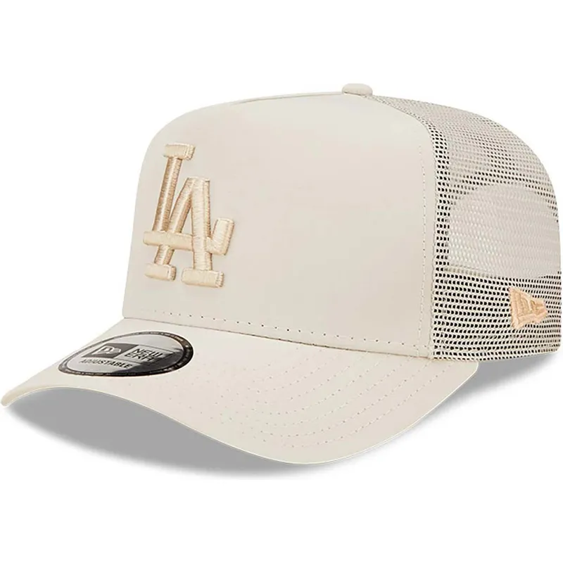 kepsar-curva-beige-snapback-a-frame-tech-ripstop-fran-los-angeles-dodgers-mlb-av-new-era