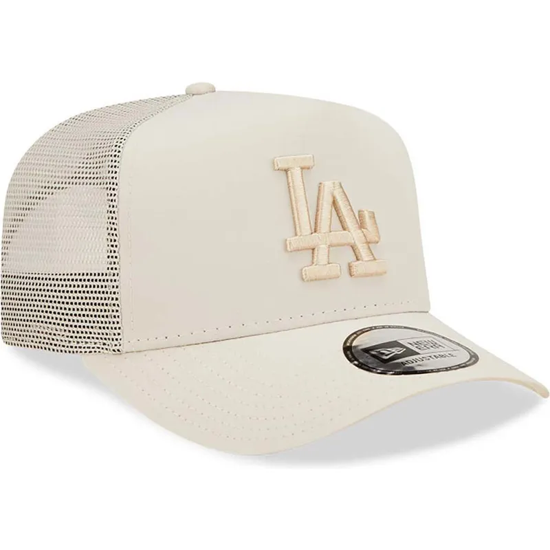 kepsar-curva-beige-snapback-a-frame-tech-ripstop-fran-los-angeles-dodgers-mlb-av-new-era