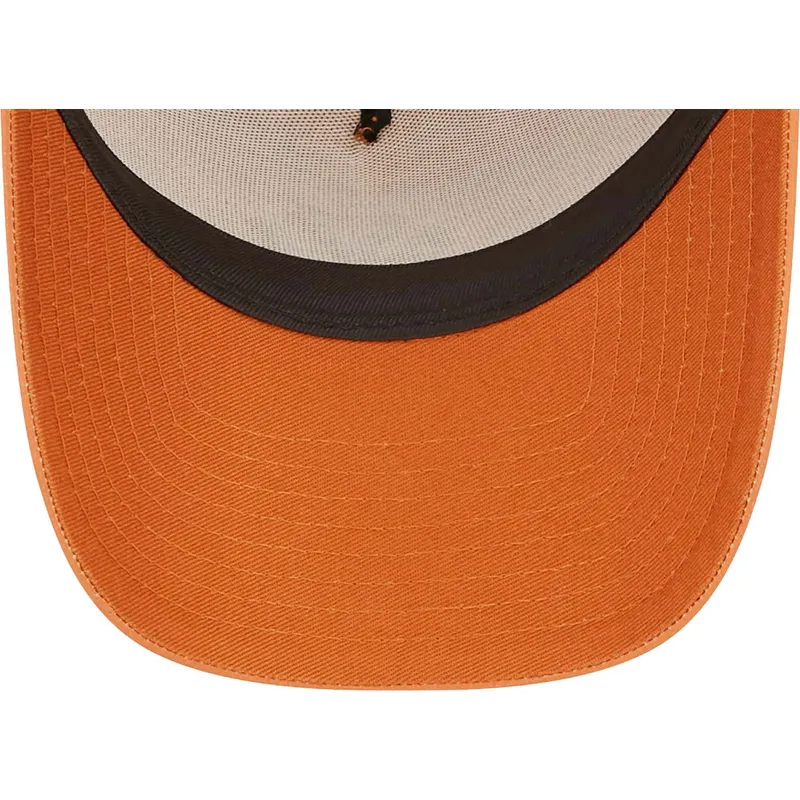 kepsar-curva-brun-snapback-a-frame-tech-ripstop-fran-new-york-yankees-mlb-av-new-era