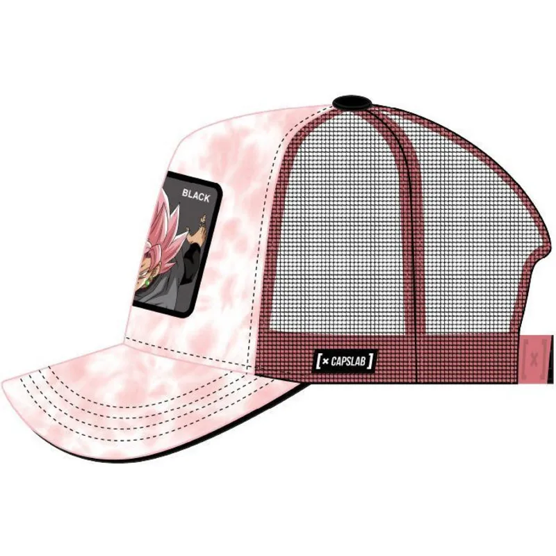 trucker-keps-rosa-och-vit-goku-black-bla3-dragon-ball-fran-capslab