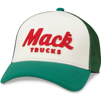 Vit och grön snapback truckerkeps Mack Trucks Riptide Valin från American Needle
