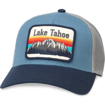 Truckerkeps blå snapback Lake Tahoe Valin från American Needle