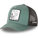kepsar-curva-gron-snapback-snoopy-jordnotter-av-capslab