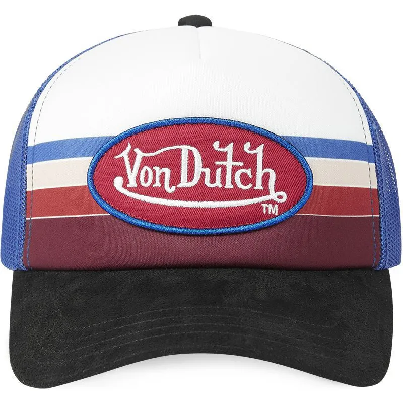 truckerkeps-bla-rod-och-svart-ban-blu-fran-von-dutch