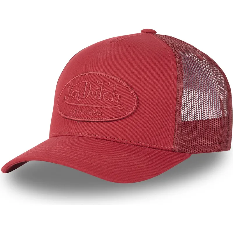 kepsar-curva-rod-snapback-av-von-dutch