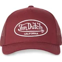 morkrod-justerbar-truckerkeps-lof-b1-fran-von-dutch