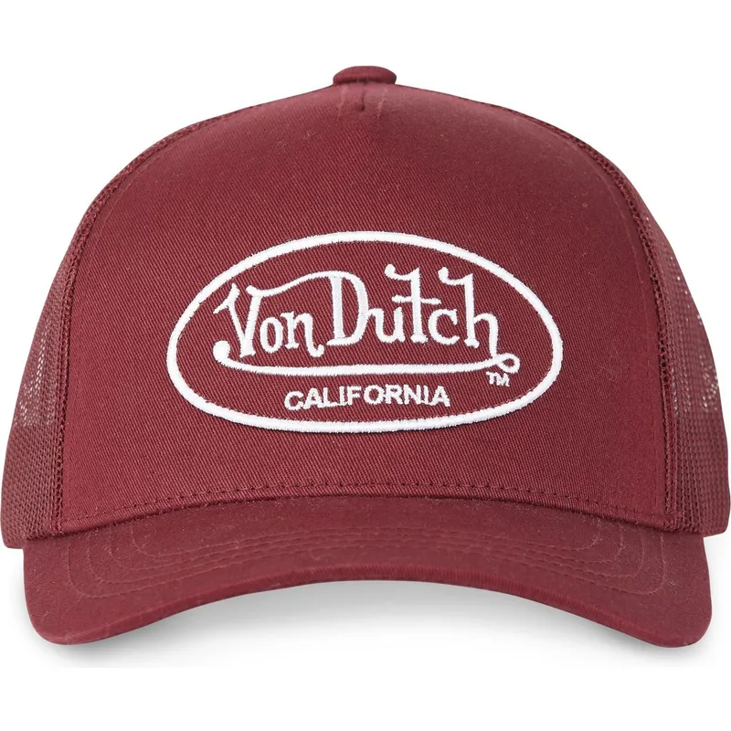 kepsar-curva-rod-justerbart-band-av-von-dutch