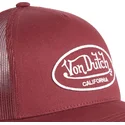 morkrod-justerbar-truckerkeps-lof-b1-fran-von-dutch