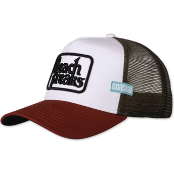 Vit och röd trucker-keps Beach Freaks HFT från Coastal