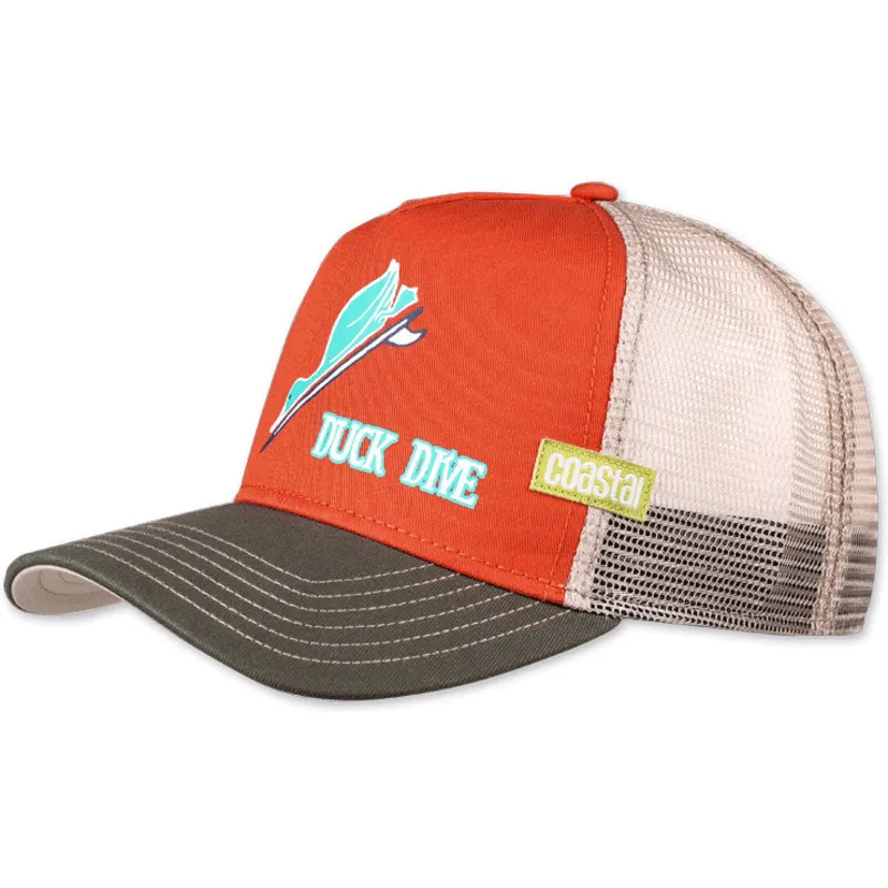 gorra-trucker-orange-duck-dive-hft-fran-coastal