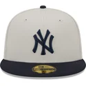 new-era-new-york-yankees-mlb-59fifty-farm-team-gra-och-marinbla-justerad-flat-keps