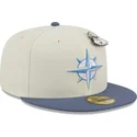 gra-och-bla-platt-keps-justerad-59fifty-the-elements-air-pin-seattle-mariners-mlb-fran-new-era