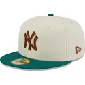 kepsar-plana-gra-justerad-marron-59fifty-camp-fran-new-york-yankees-mlb-av-new-era