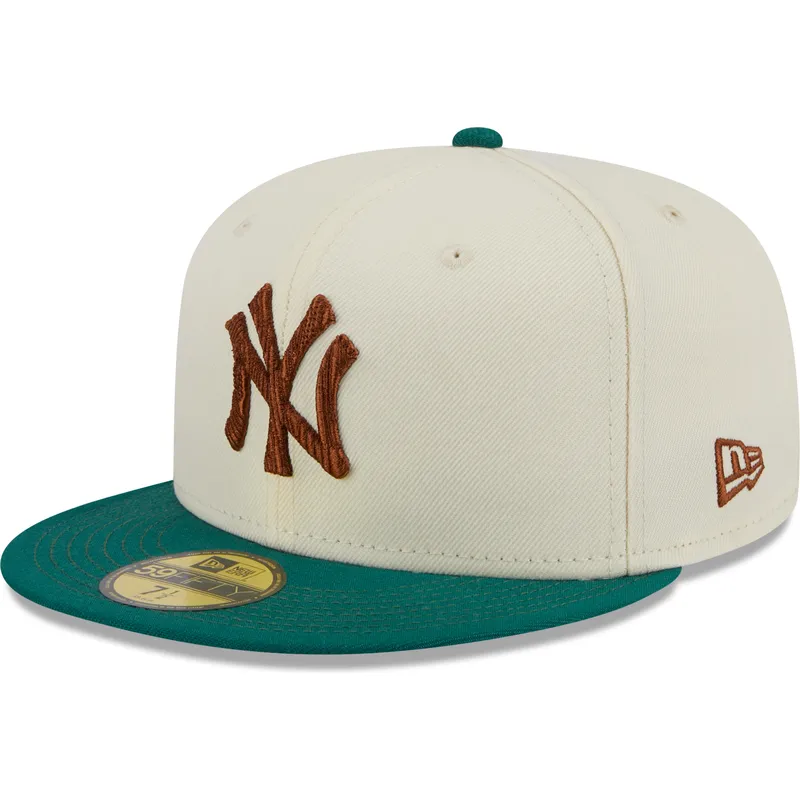 kepsar-plana-gra-justerad-marron-59fifty-camp-fran-new-york-yankees-mlb-av-new-era