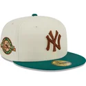 kepsar-plana-gra-justerad-marron-59fifty-camp-fran-new-york-yankees-mlb-av-new-era