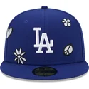 platt-bla-justerad-keps-59fifty-sunlight-pop-fran-los-angeles-dodgers-mlb-av-new-era