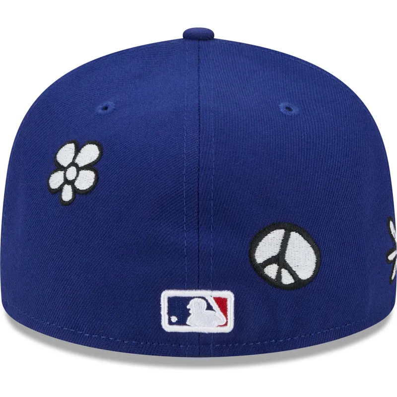 platt-bla-justerad-keps-59fifty-sunlight-pop-fran-los-angeles-dodgers-mlb-av-new-era