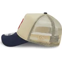 beige-och-marinbla-9forty-a-frame-all-day-trucker-keps-boston-red-sox-mlb-fran-new-era