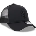 chicago-white-sox-mlb-new-era-svart-9forty-a-frame-all-day-trucker-keps-med-svart-logotyp