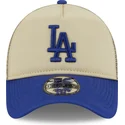 beige-och-bla-9forty-a-frame-all-day-trucker-los-angeles-dodgers-mlb-truckerkeps-fran-new-era