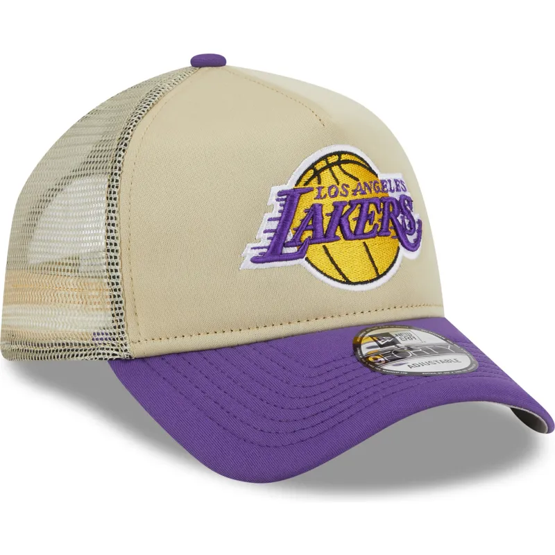 kepsar-curva-beige-snapback-9forty-a-frame-all-day-fran-los-angeles-lakers-nba-av-new-era