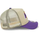 beige-och-lila-9forty-a-frame-all-day-trucker-keps-los-angeles-lakers-nba-fran-new-era