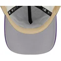 beige-och-lila-9forty-a-frame-all-day-trucker-keps-los-angeles-lakers-nba-fran-new-era