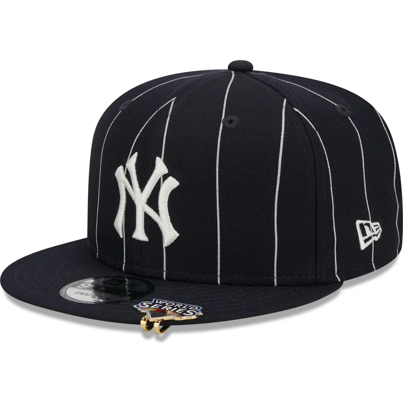 marinbla-platt-keps-snapback-9fifty-pinstripe-visor-clip-new-york-yankees-mlb-fran-new-era