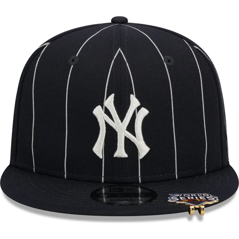 marinbla-platt-keps-snapback-9fifty-pinstripe-visor-clip-new-york-yankees-mlb-fran-new-era