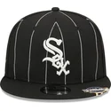 kepsar-plana-svart-snapback-9fifty-pinstripe-visor-clip-fran-chicago-white-sox-mlb-av-new-era