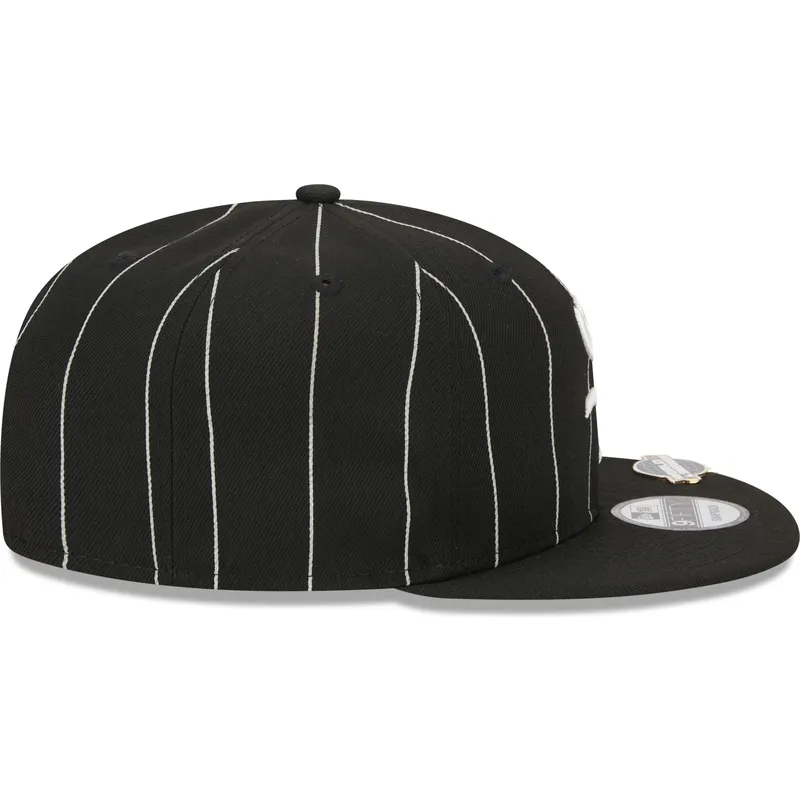 kepsar-plana-svart-snapback-9fifty-pinstripe-visor-clip-fran-chicago-white-sox-mlb-av-new-era