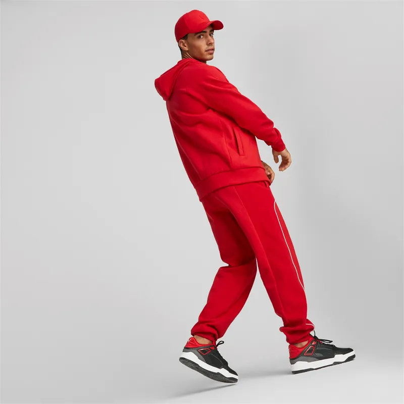 rod-justerbar-kurvad-keps-med-rott-sptwr-style-logotyp-fran-ferrari-formula-1-av-puma