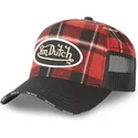 kepsar-curva-rod-justerbart-band-av-von-dutch