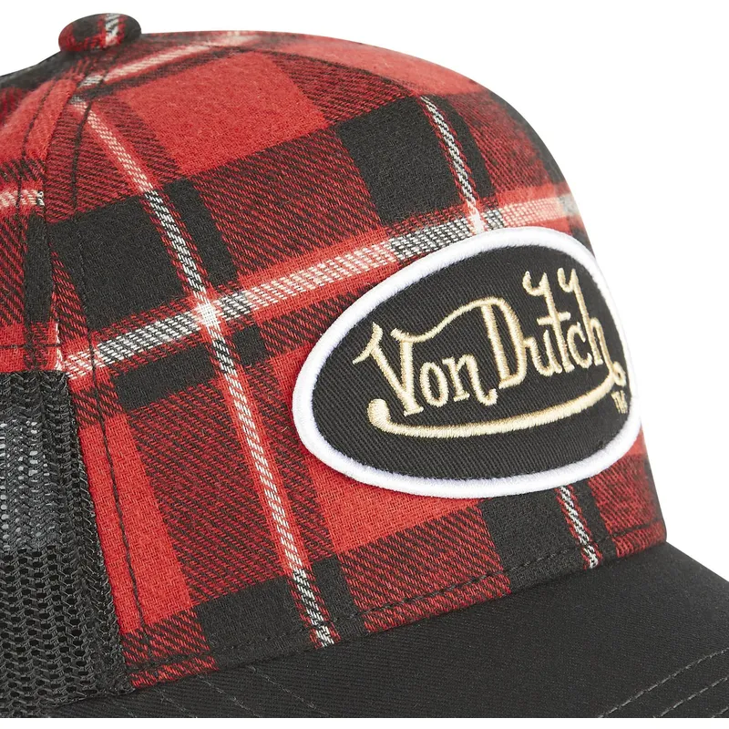 kepsar-curva-rod-justerbart-band-av-von-dutch