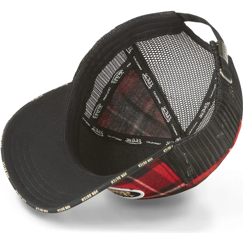 kepsar-curva-rod-justerbart-band-av-von-dutch