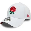 kepsar-curva-vit-justerbart-band-9forty-core-fran-england-rugby-rfu-av-new-era