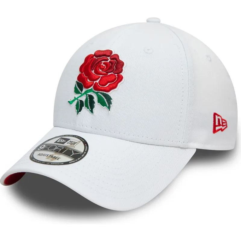 kepsar-curva-vit-justerbart-band-9forty-core-fran-england-rugby-rfu-av-new-era
