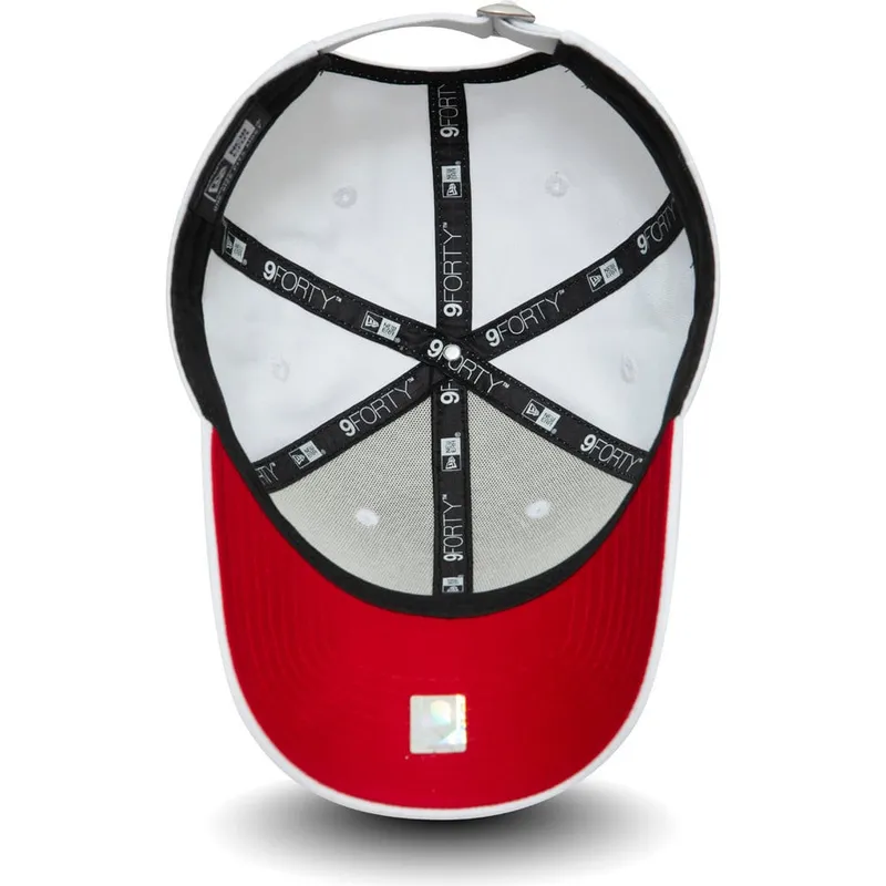 kepsar-curva-vit-justerbart-band-9forty-core-fran-england-rugby-rfu-av-new-era