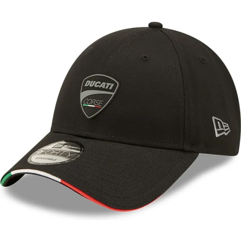 kepsar-curva-svart-justerbart-band-9forty-repreve-flag-sandwich-fran-ducati-motor-motogp-av-new-era