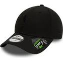 justerbar-svart-bojd-keps-med-svart-logotyp-9forty-repreve-fran-tottenham-hotspur-football-club-premier-league-av-new-era