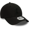 justerbar-svart-bojd-keps-med-svart-logotyp-9forty-repreve-fran-tottenham-hotspur-football-club-premier-league-av-new-era