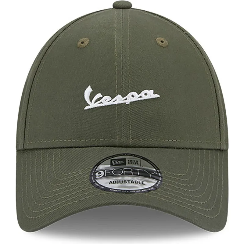 kepsar-curva-gron-justerbart-band-9forty-seasonal-fran-vespa-piaggio-av-new-era