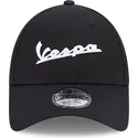 svart-justerbar-9forty-bojd-keps-vespa-piaggio-new-era
